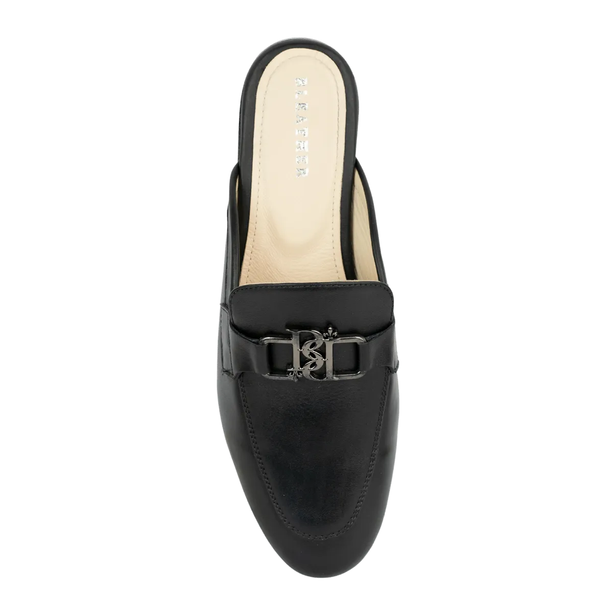 Aurora: Mules Femmes - Cuir Noir