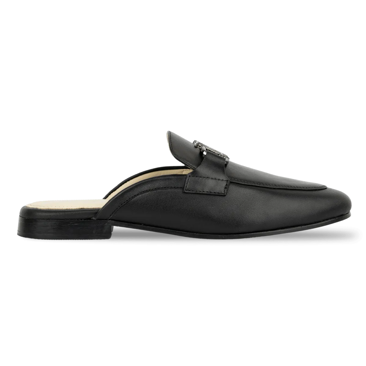Aurora: Mules Femmes - Cuir Noir