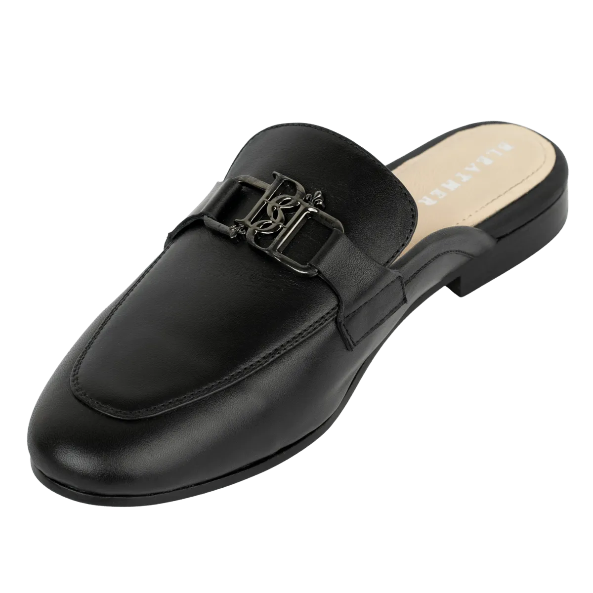Aurora: Mules Femmes - Cuir Noir