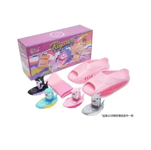 Austin Reaves x Rigorer Shark 2.0 Waterproof Slipper - Pink