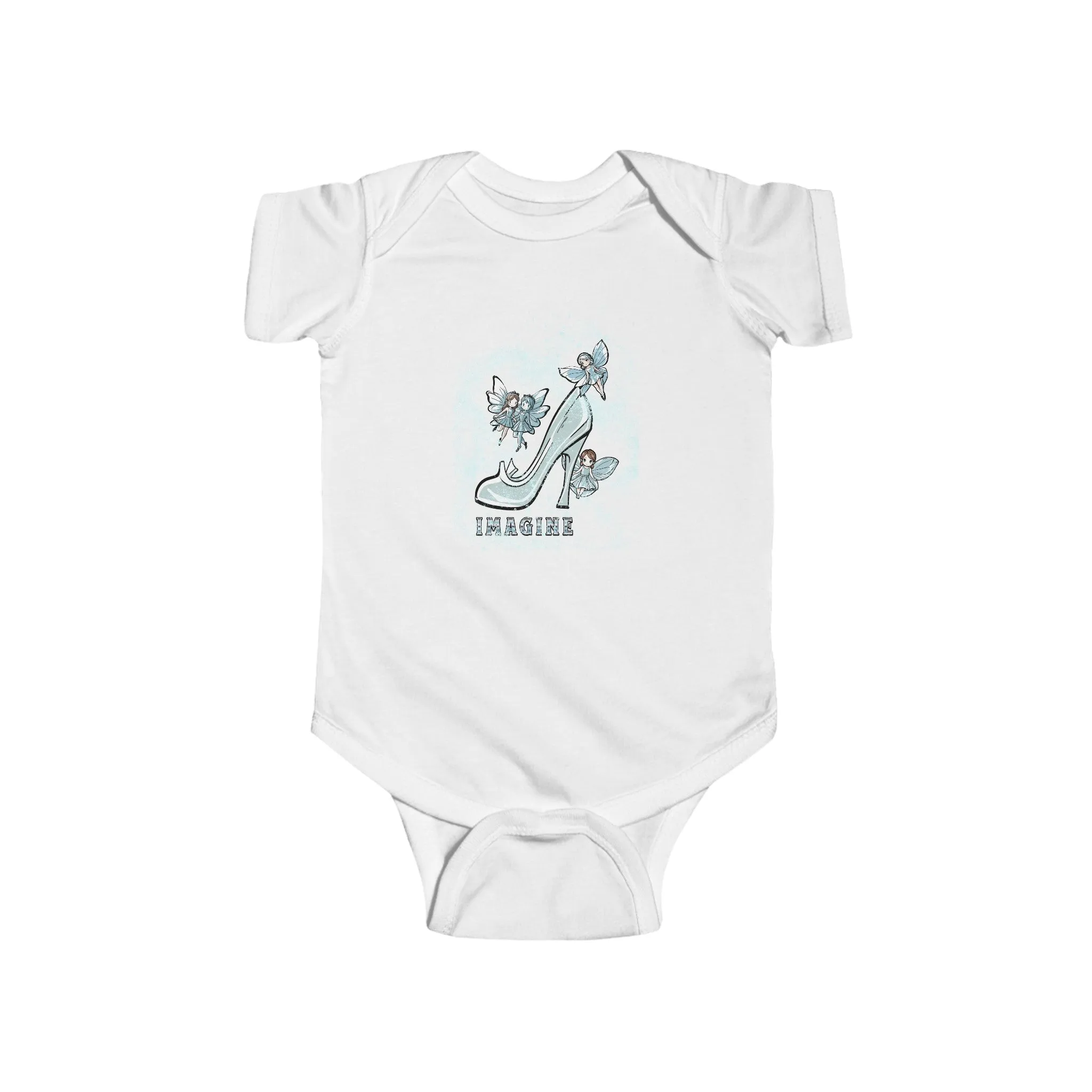 Baby Bodysuit - Fairy Dust Glass Slippers Once Upon a Time Design