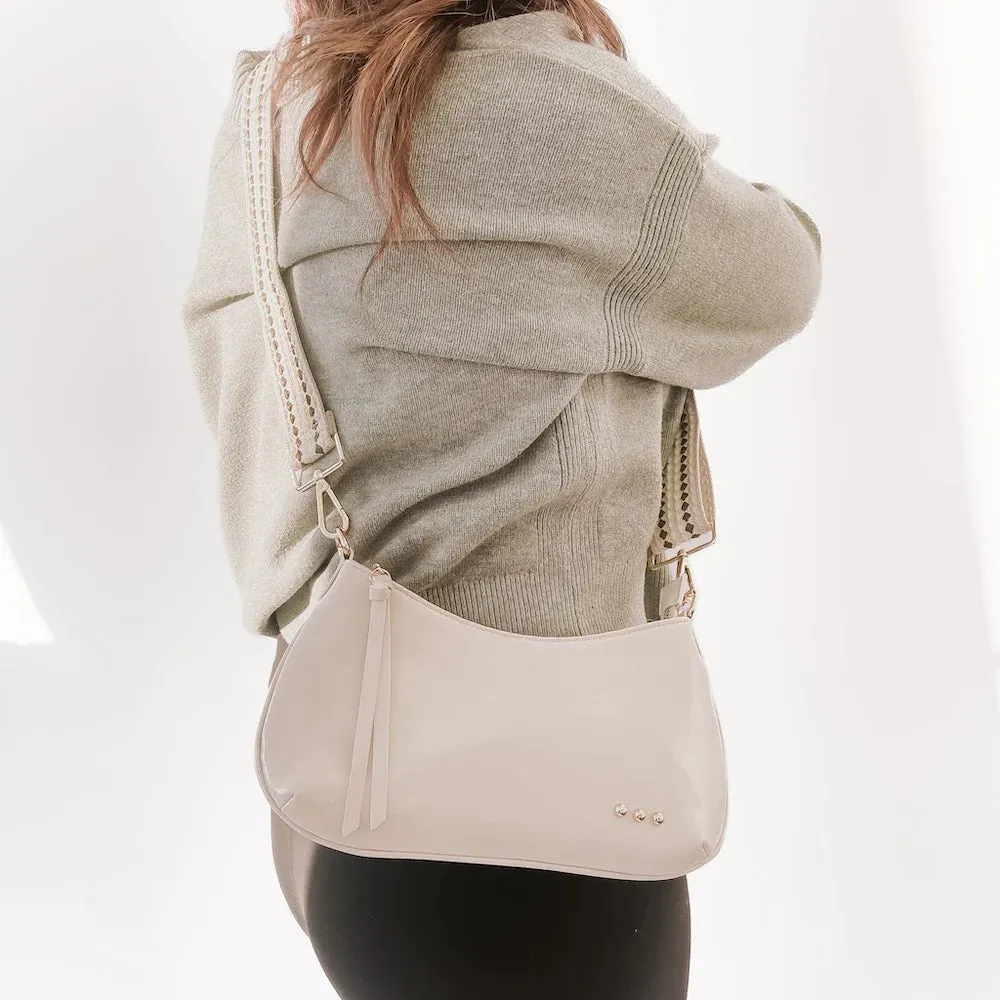 Brynlee Braided Vegan Crossbody & Shoulder Bag ( colors)