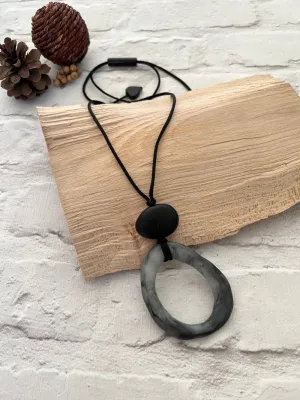 Calitaa Luxury Collection Bliss Necklace Grey