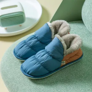 Casual Comfortable Warms Non-slip Water-resistant Snow Slippers