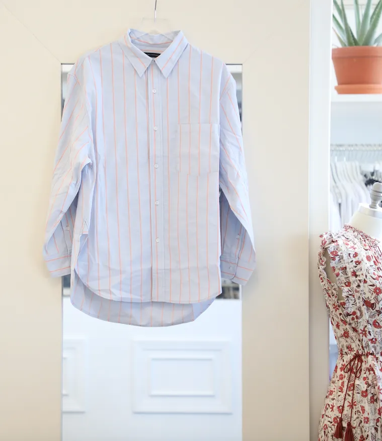 Citizens of Humanity - Kayla Shirt in Rosemont Stripe