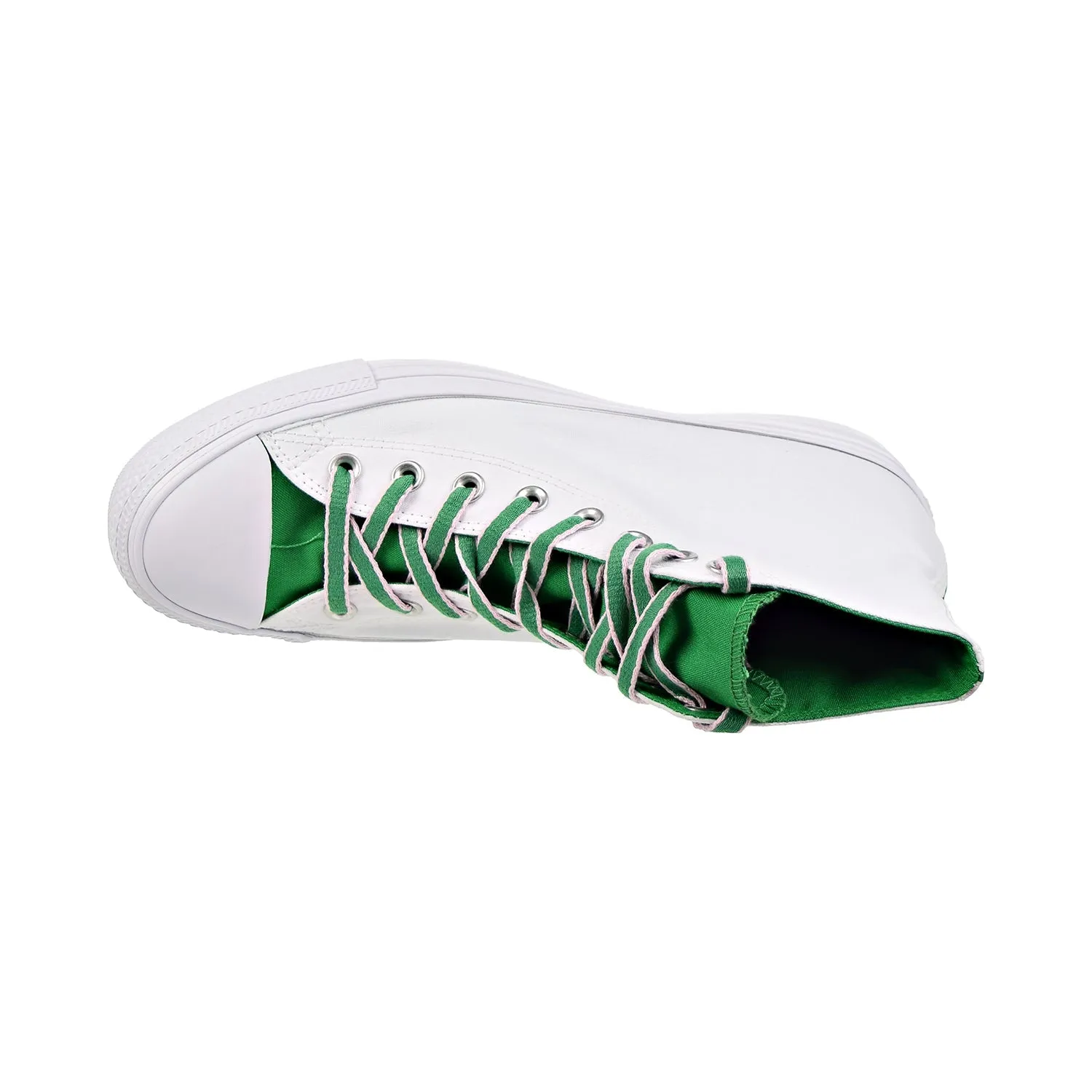 Converse Chuck Taylor All Star Hi Men's Shoes White/Green/Cherry Blossom