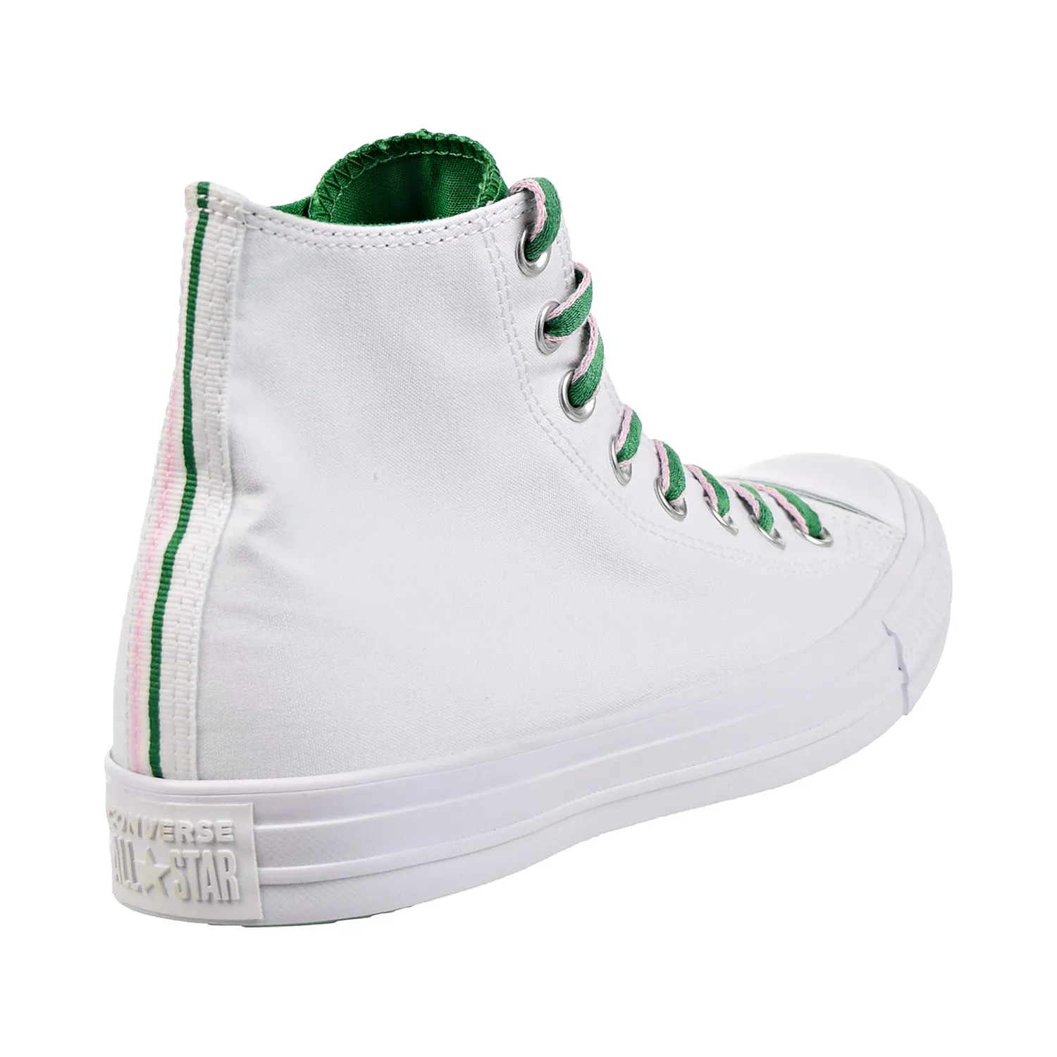 Converse Chuck Taylor All Star Hi Men's Shoes White/Green/Cherry Blossom