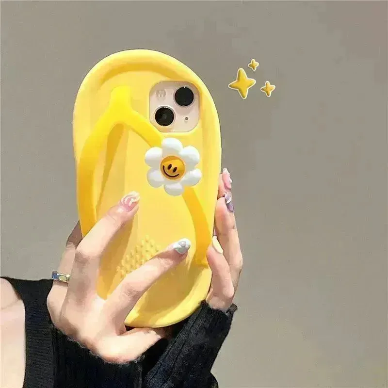 Cute Slippers Phone Case (For iPhones)