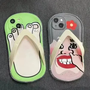 Cute Slippers Phone Case (For iPhones)