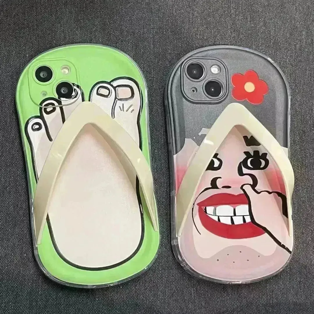 Cute Slippers Phone Case (For iPhones)