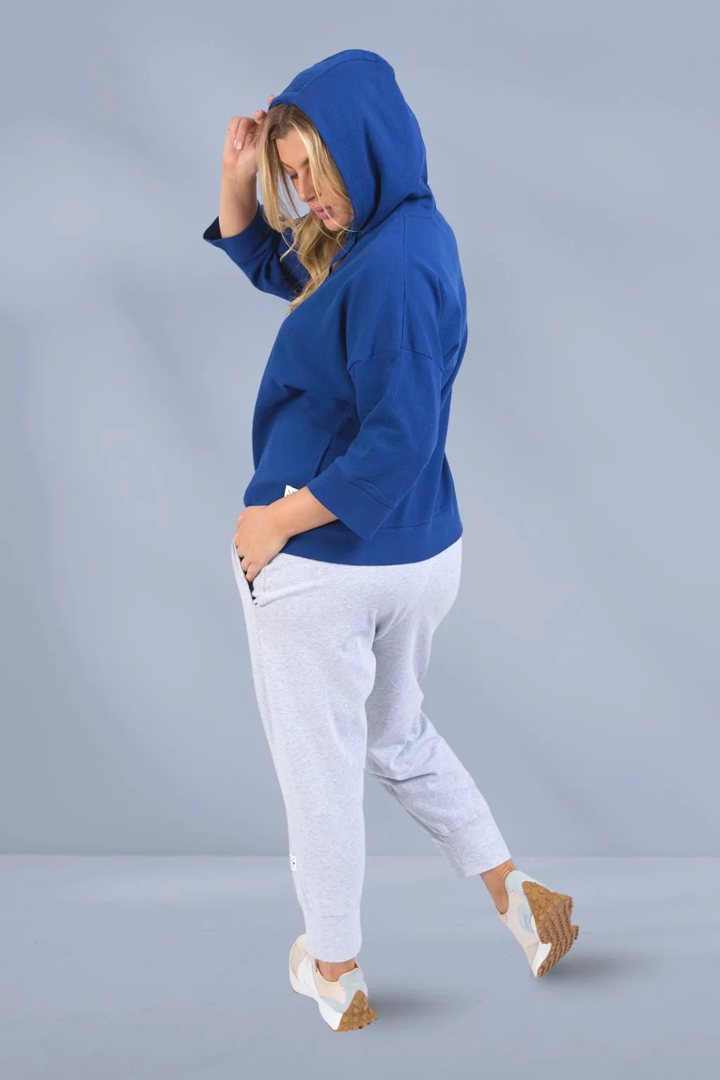 Elm Beachy Zip Hoodie China Blue