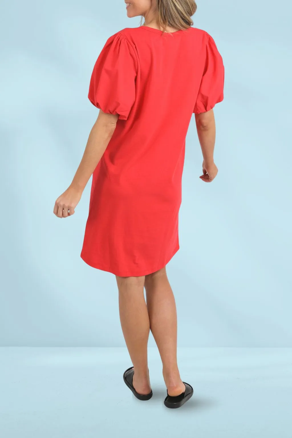 Elm Joy Dress Bittersweet Red