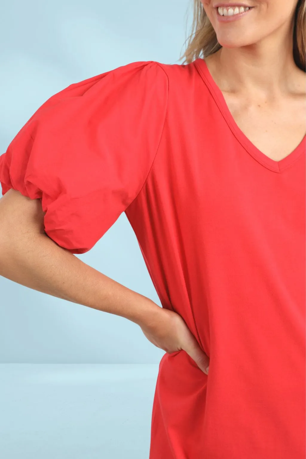 Elm Joy Dress Bittersweet Red