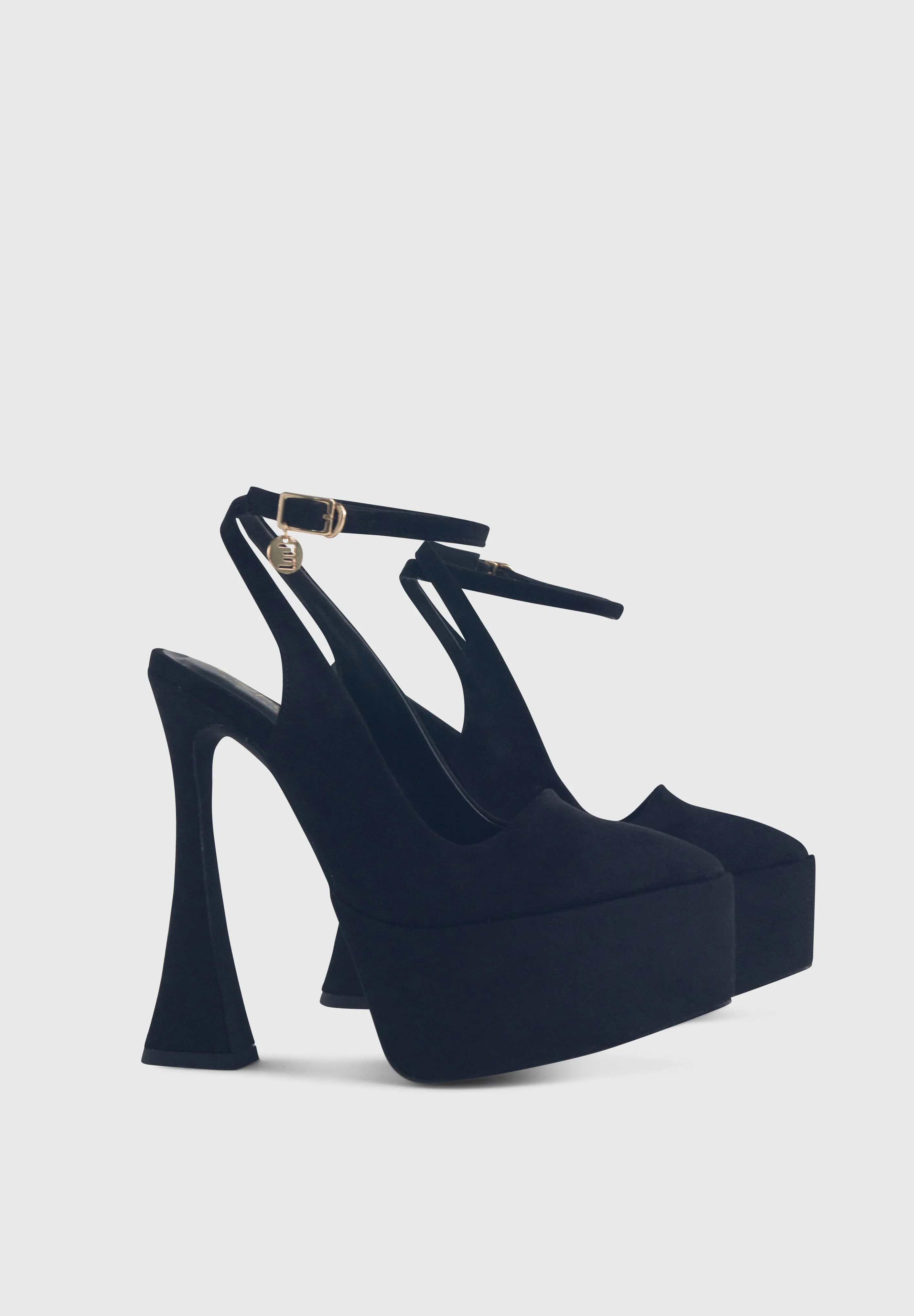 EMILY Nero - Décolleté mules plateau a punta