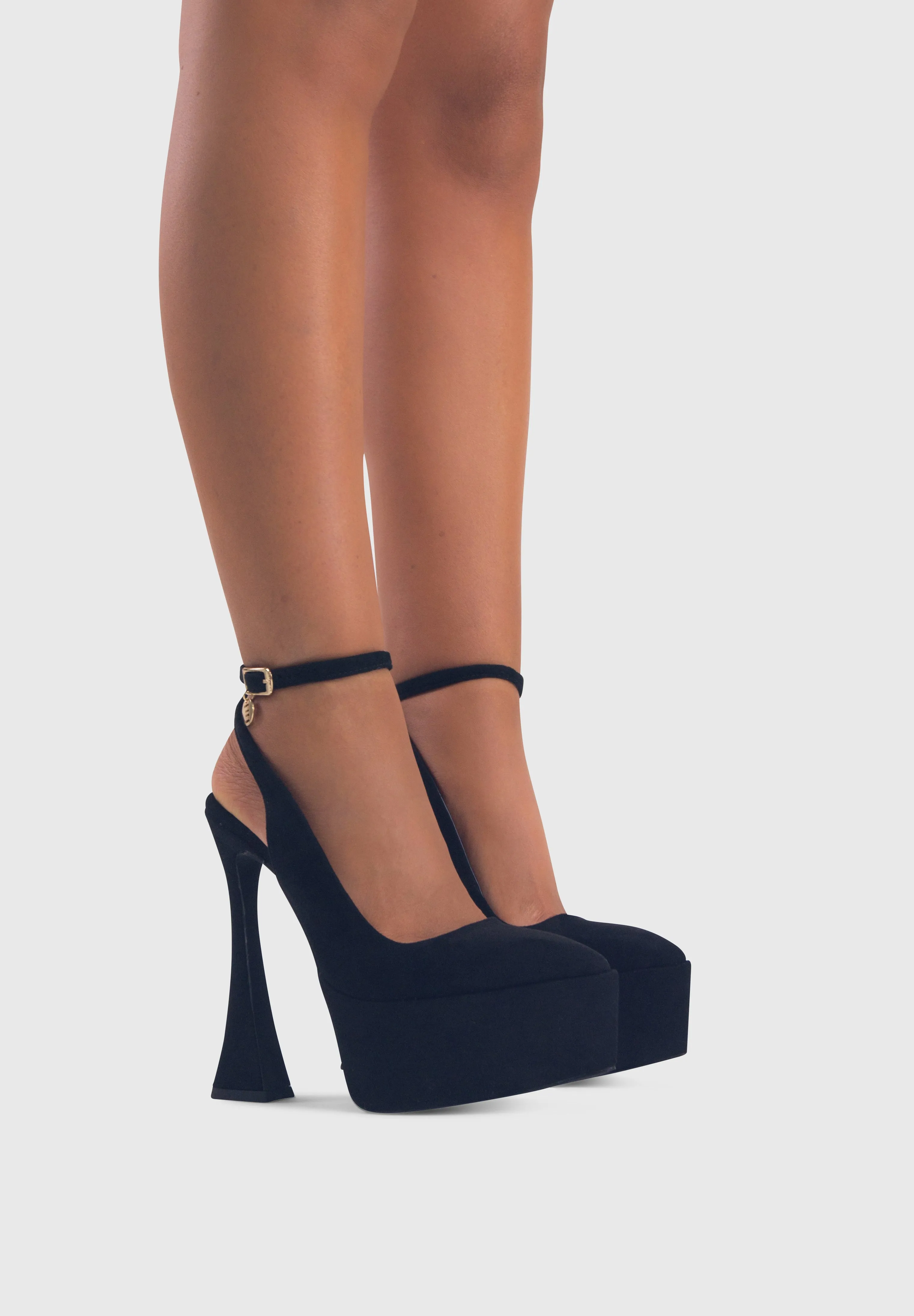 EMILY Nero - Décolleté mules plateau a punta