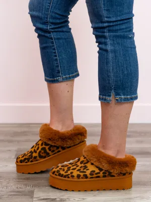 *FINAL SALE* Solace Platform Slippers | Leopard