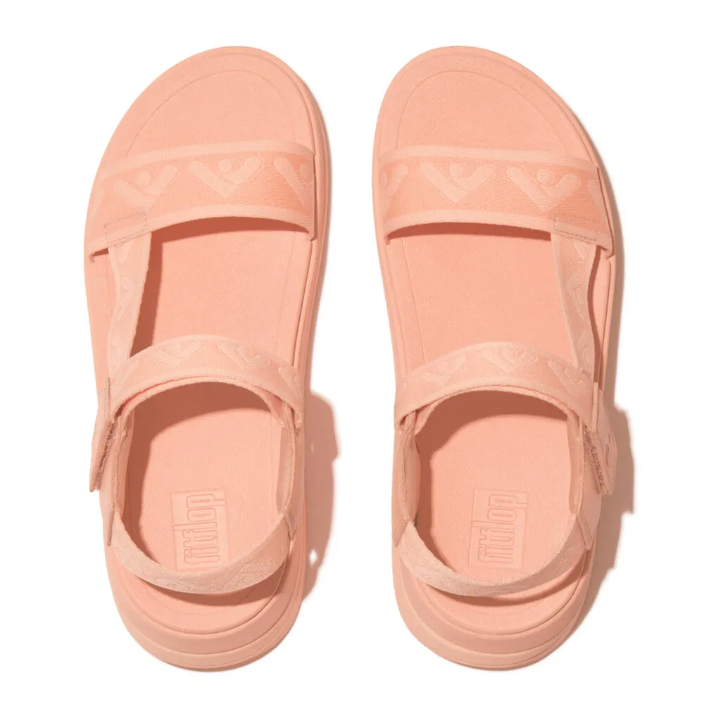 Fitflop Surff Webbing Back Strap Sandals Blushy