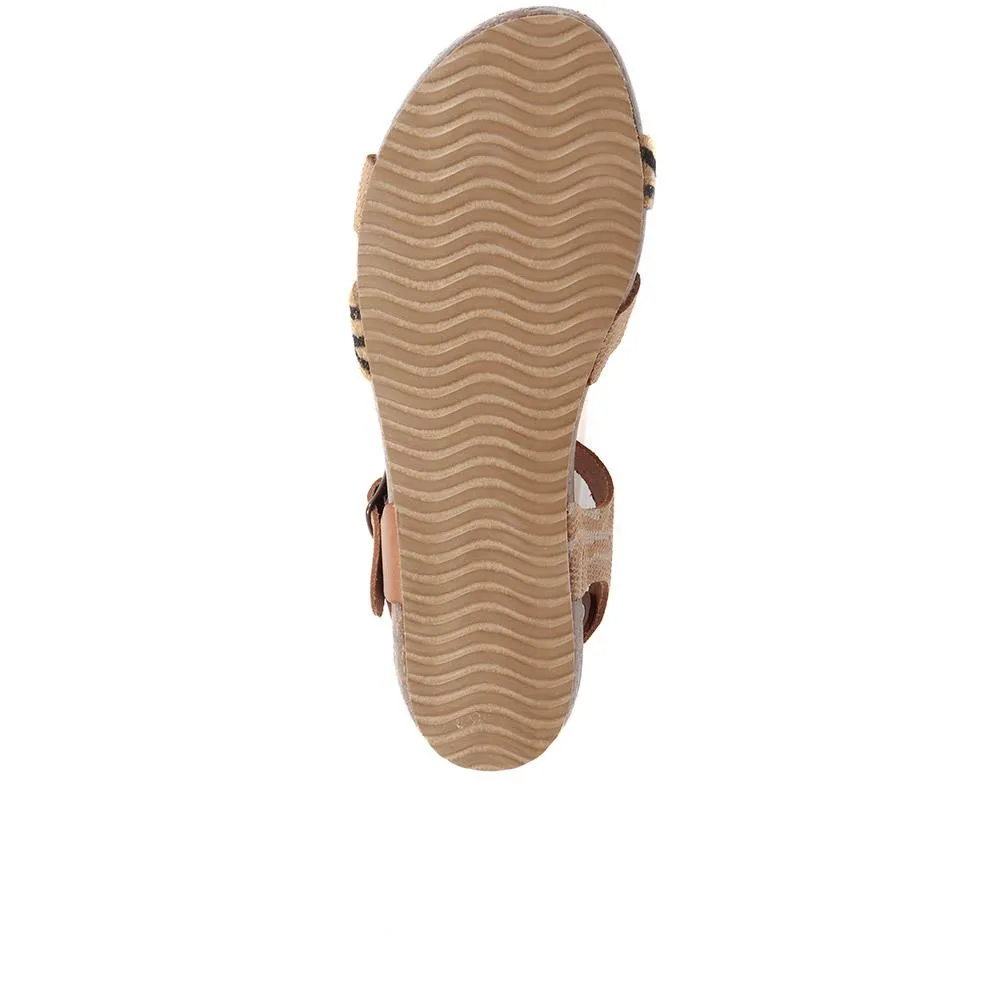 Flat Adjustable Sandals - VAN37050 / 324 875