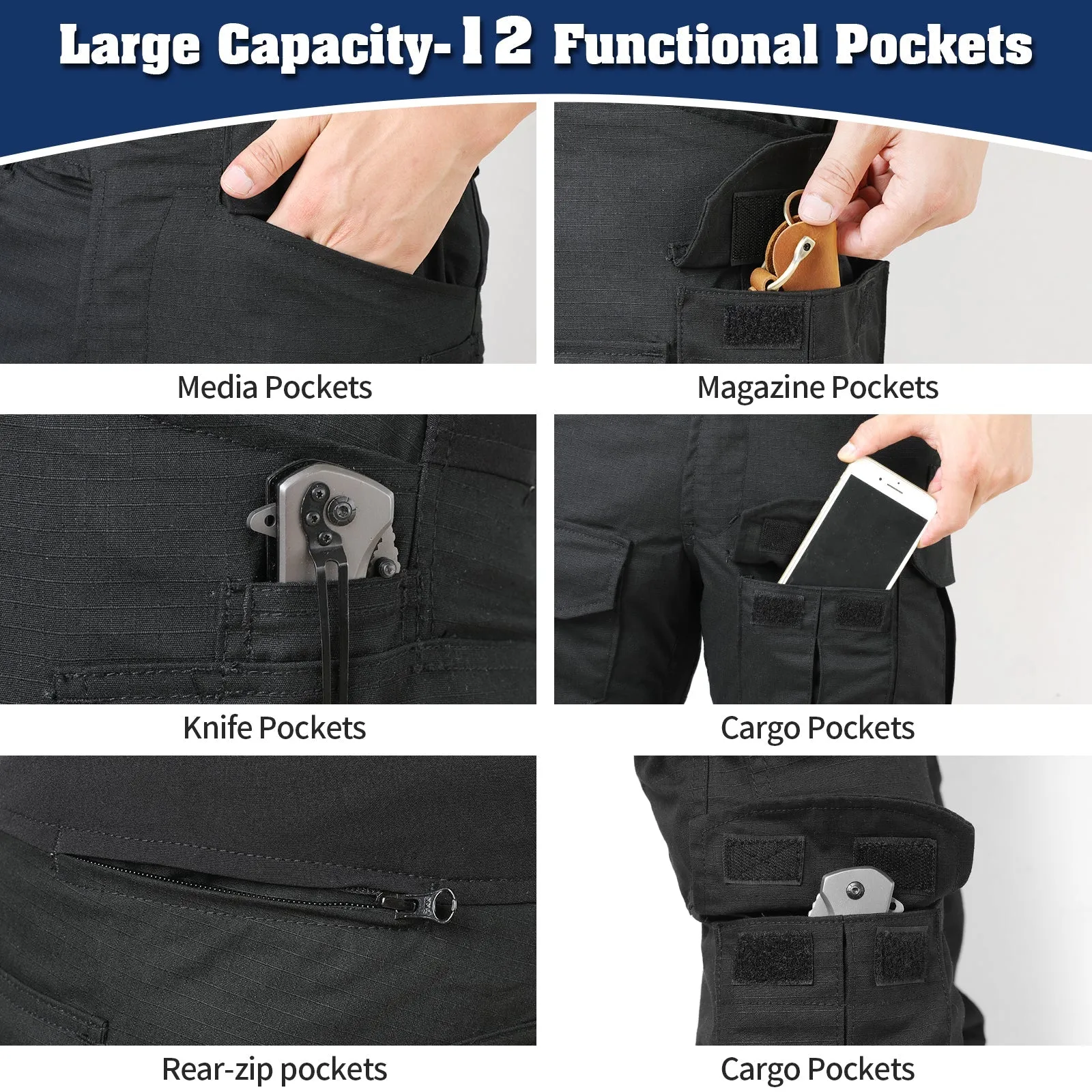 G3 Combat Pants with Knee Pads Tactical Pants