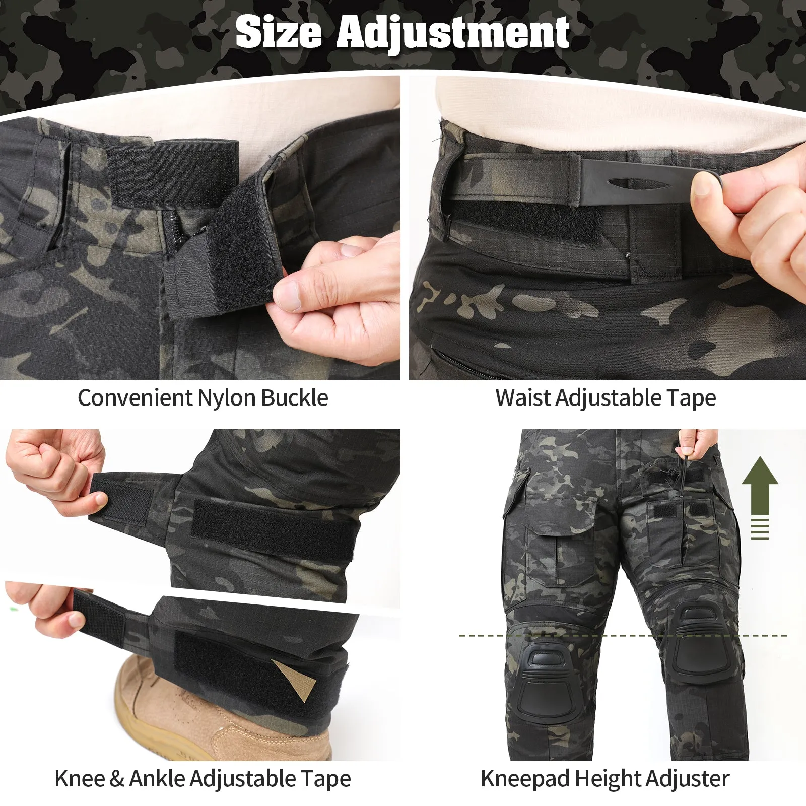 G3 Combat Pants with Knee Pads Tactical Pants