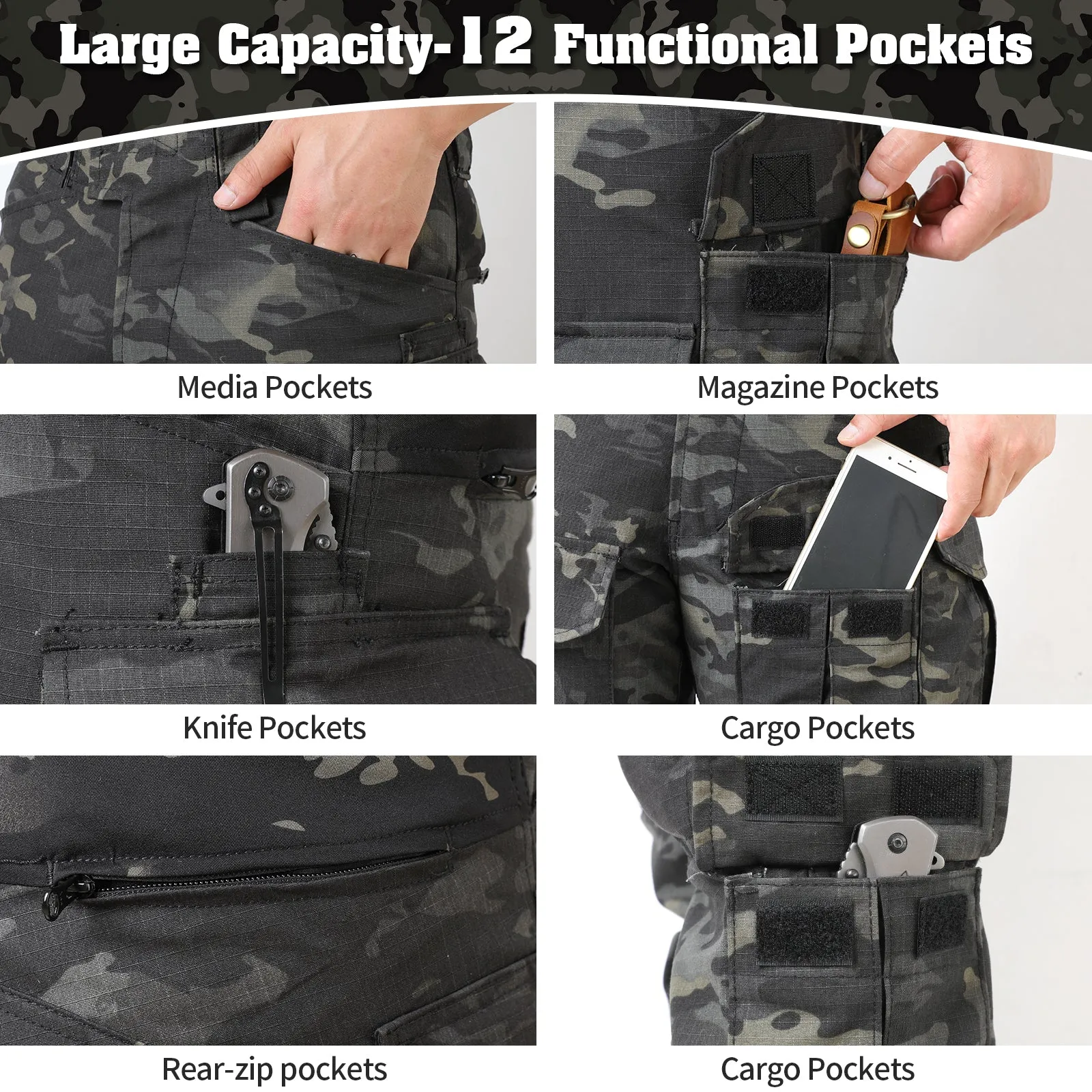 G3 Combat Pants with Knee Pads Tactical Pants