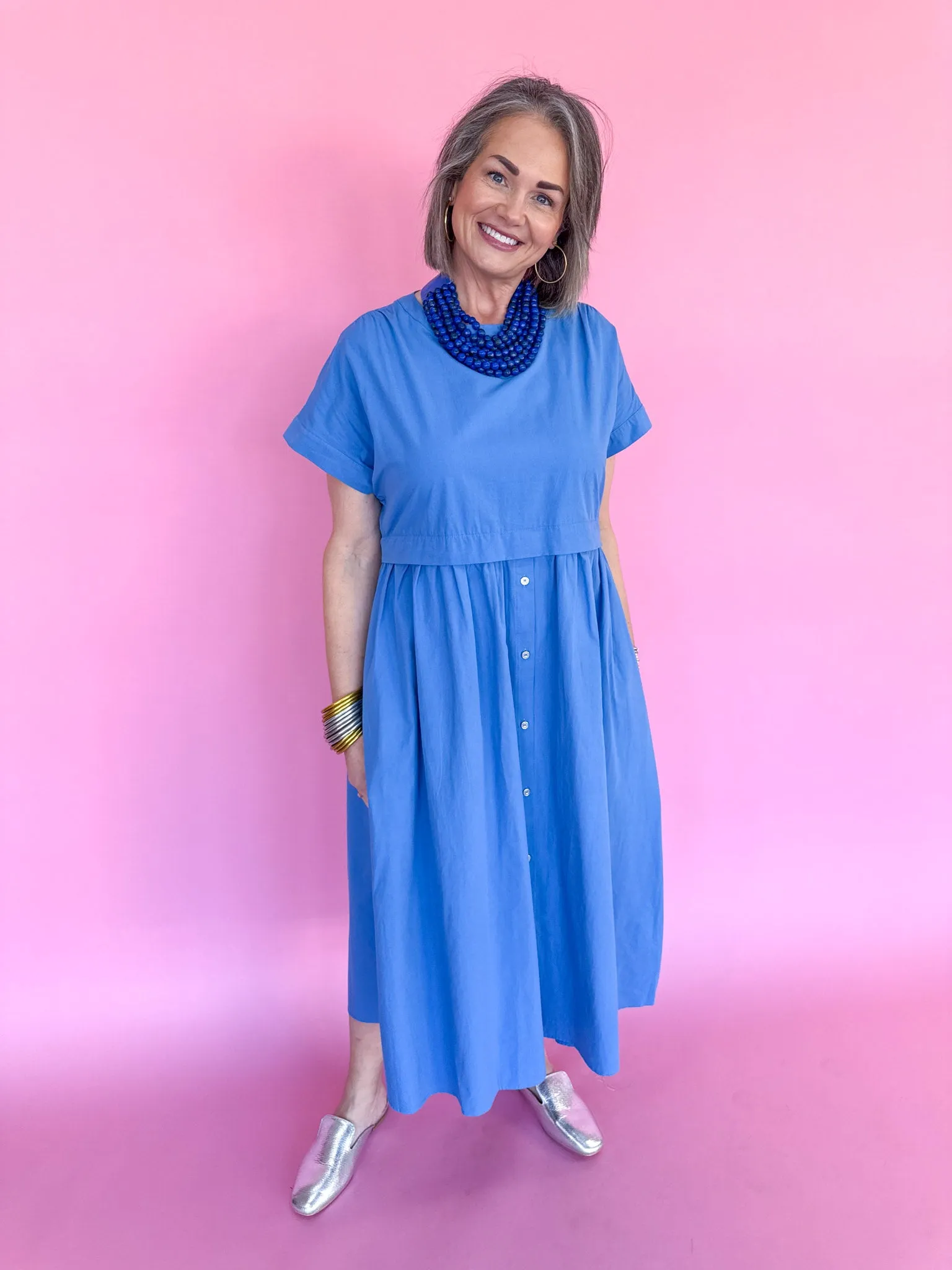 Go Home With You Dress - Blue