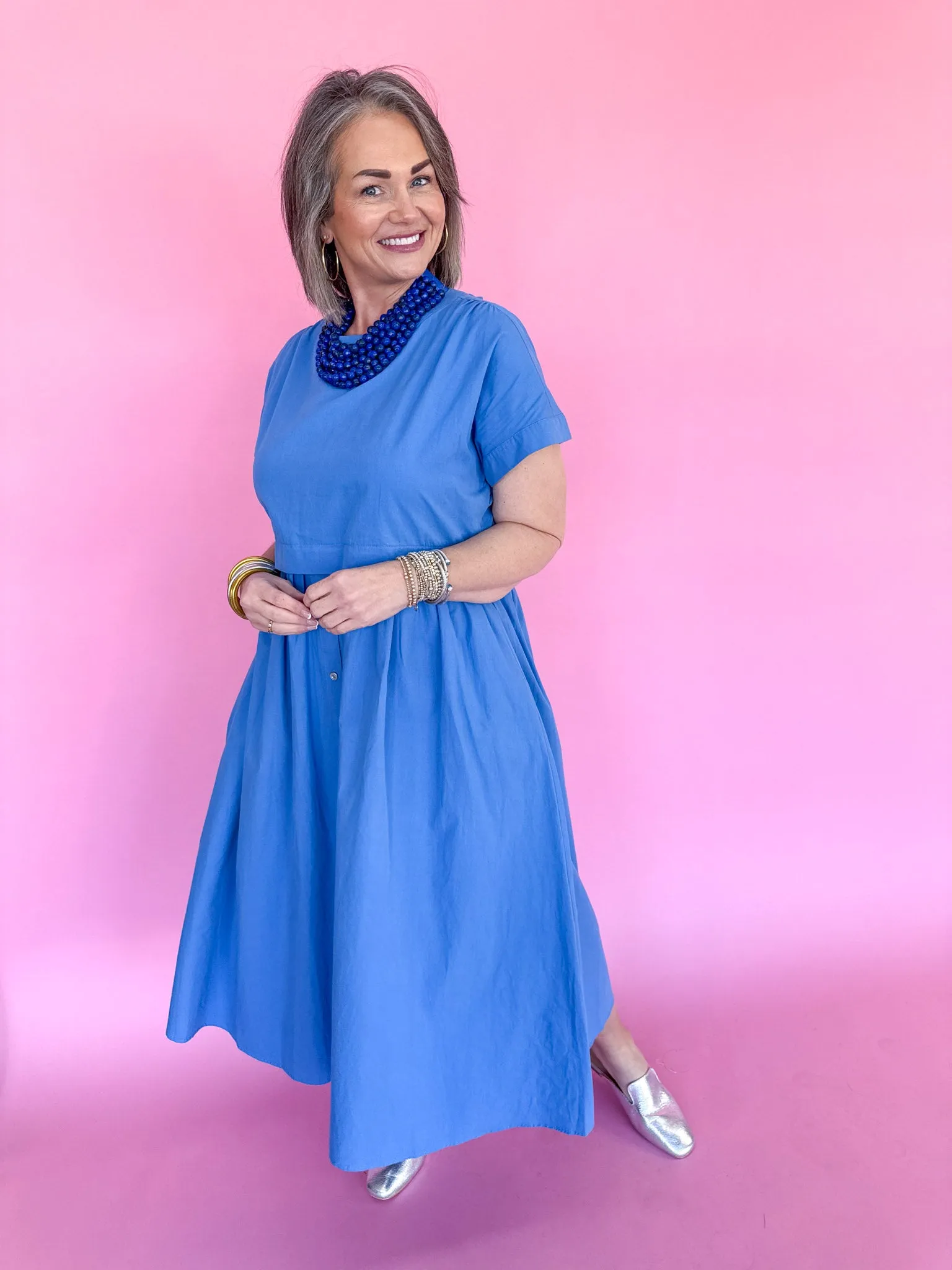 Go Home With You Dress - Blue