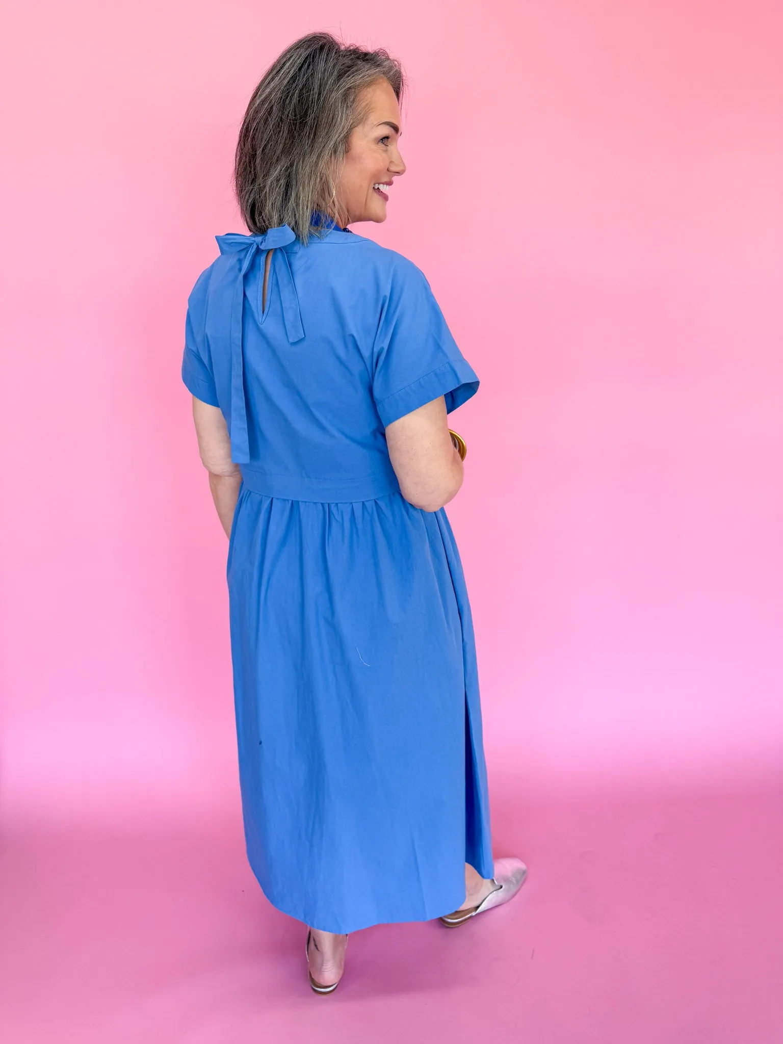 Go Home With You Dress - Blue