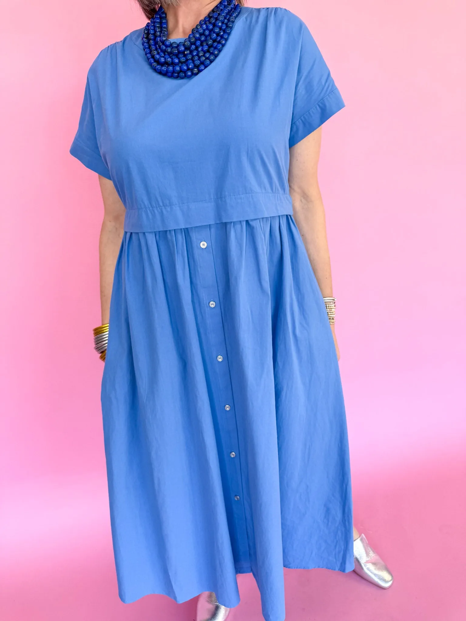 Go Home With You Dress - Blue