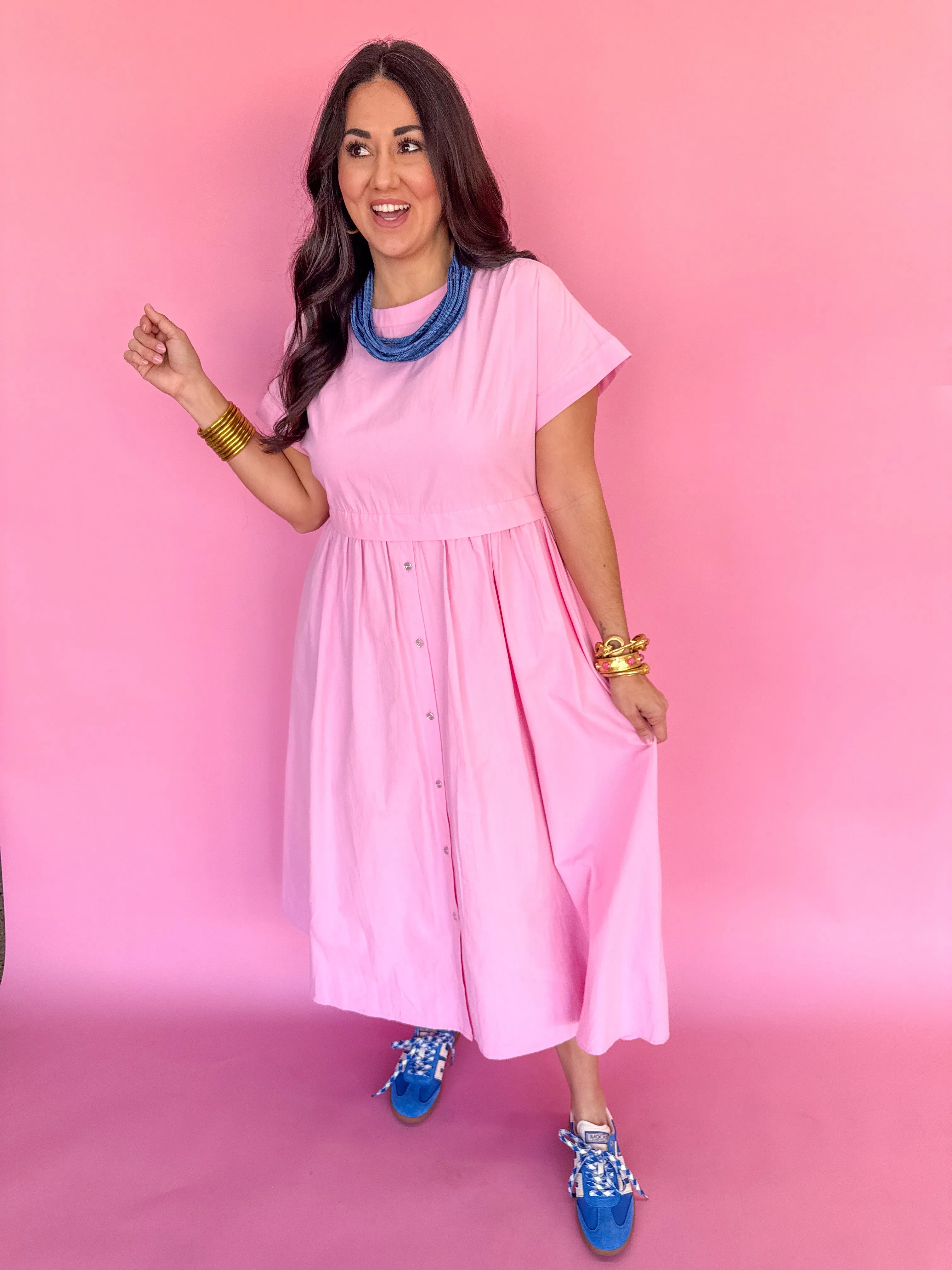 Go Home With You Dress - Pink