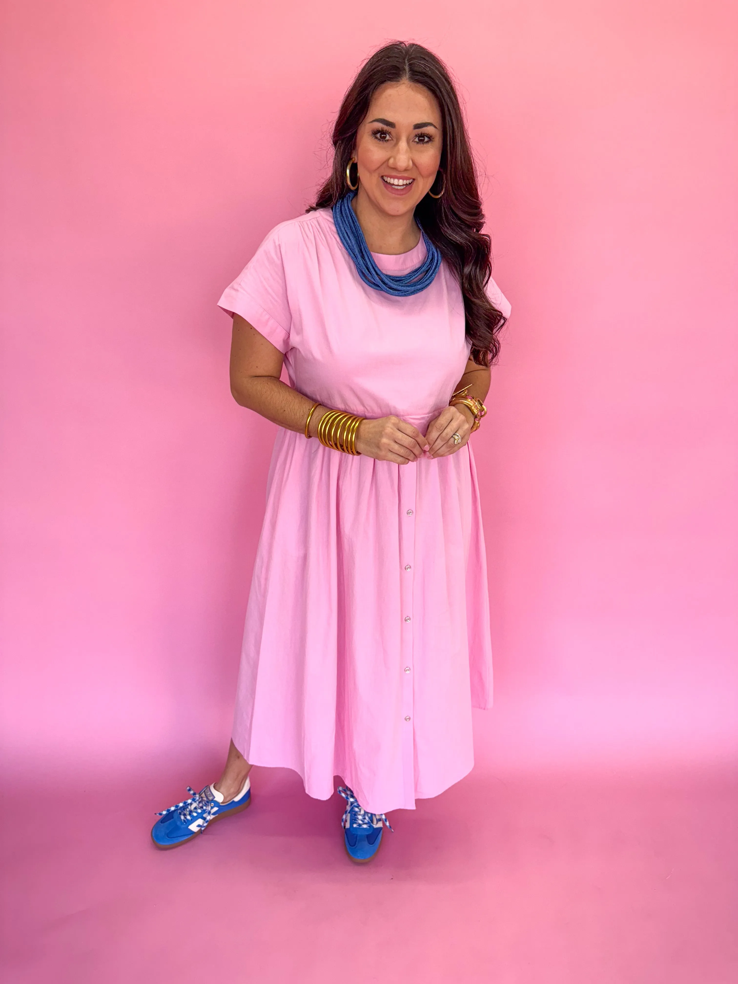Go Home With You Dress - Pink