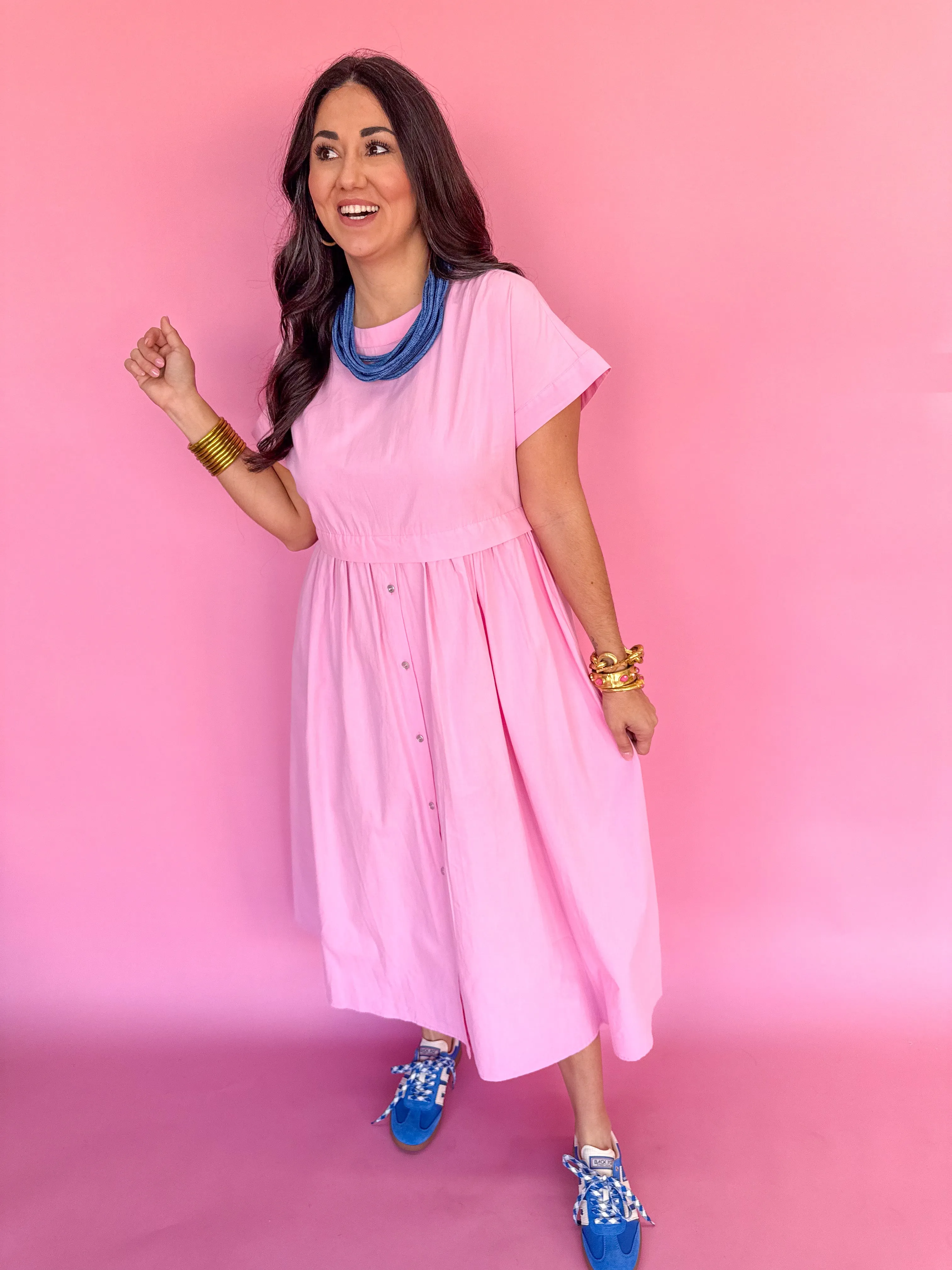 Go Home With You Dress - Pink