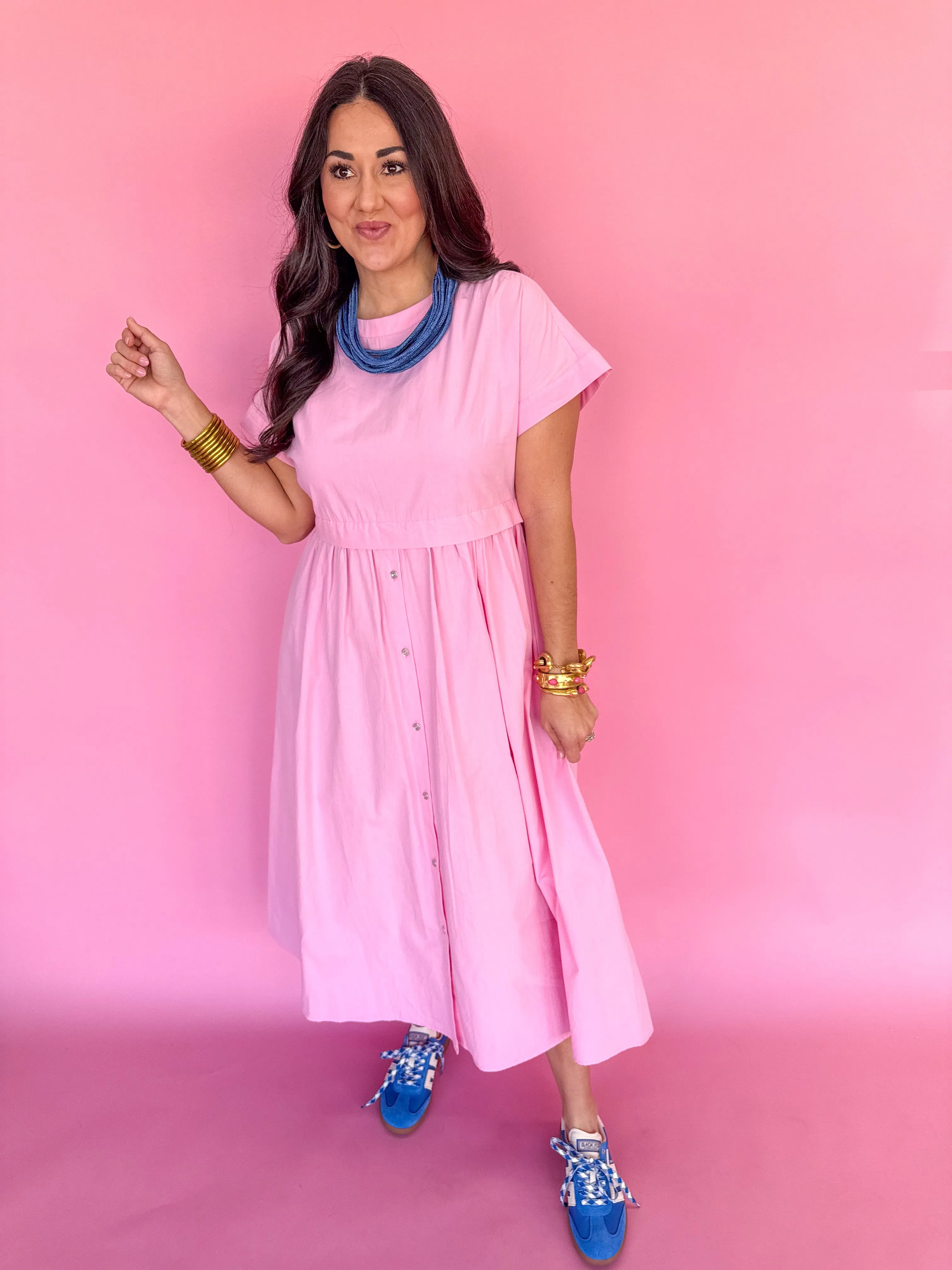 Go Home With You Dress - Pink