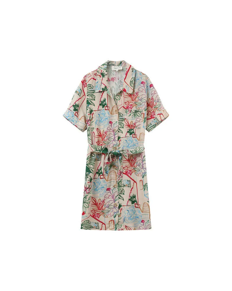 Grace & Mila - Joan Patterned Shirt Dress