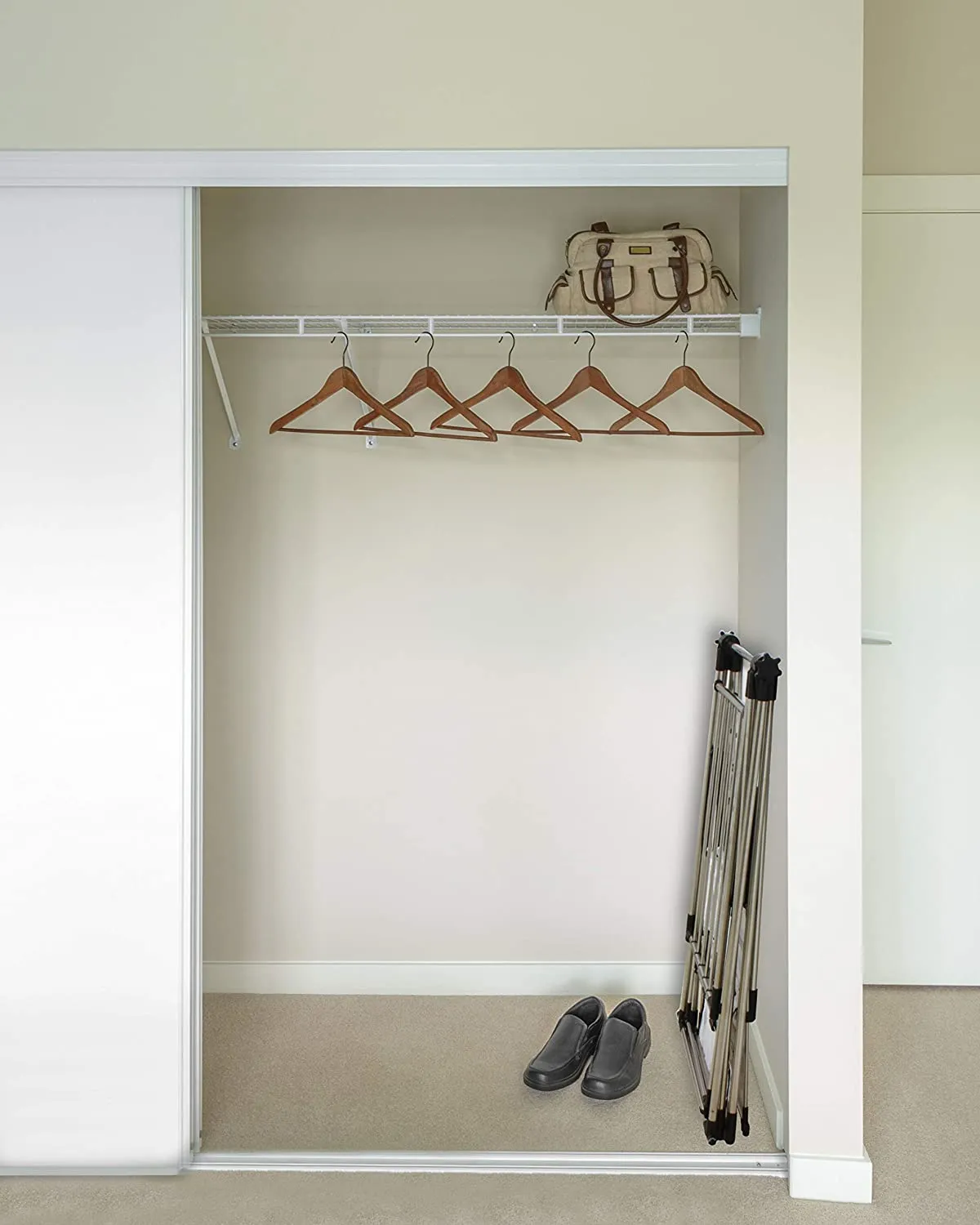 Greenway Stainless Steel Indoor/Outdoor Compact Drying Center with Mesh Shelf