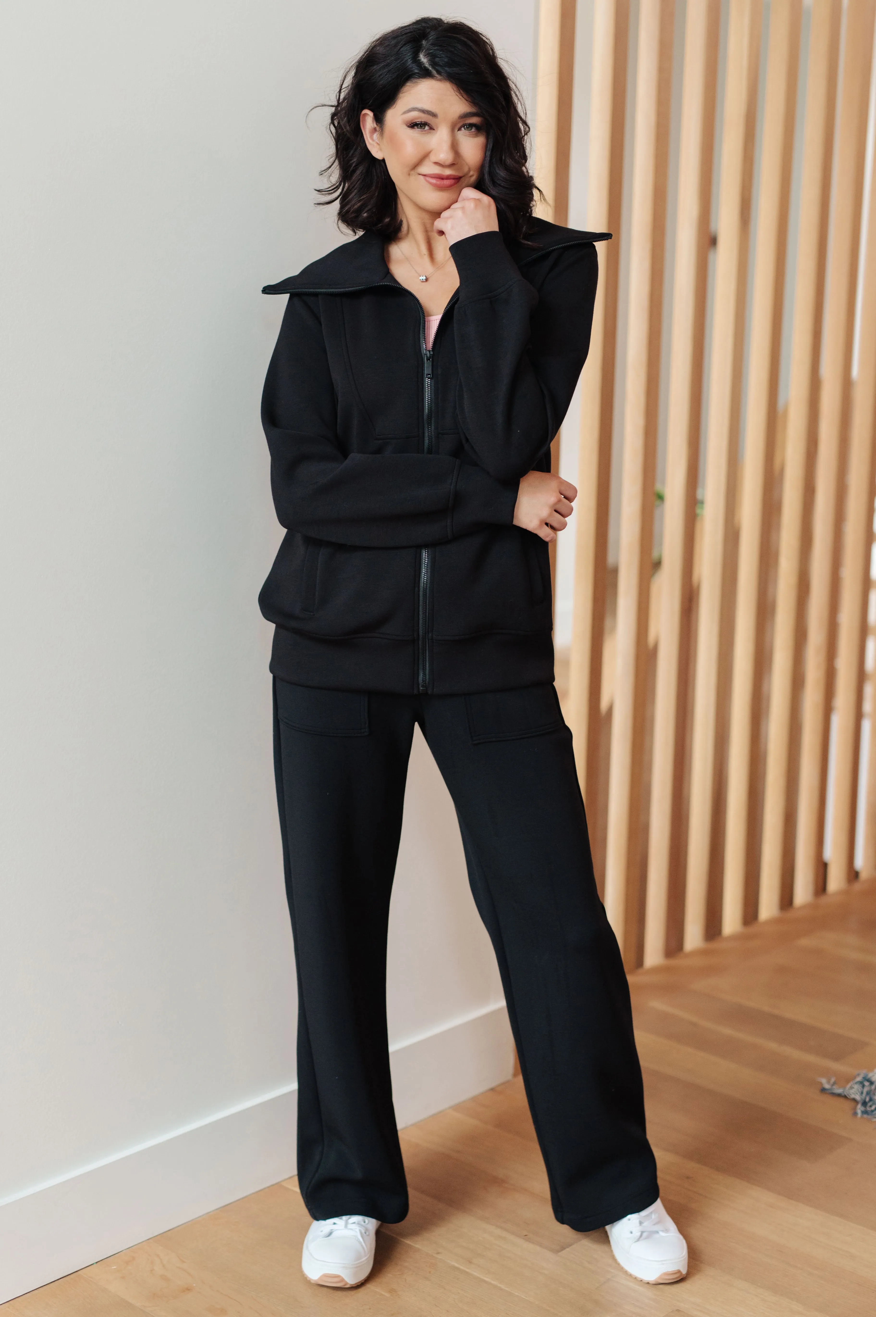Handle That High Neck Zip Up Jacket - 12/29/2023