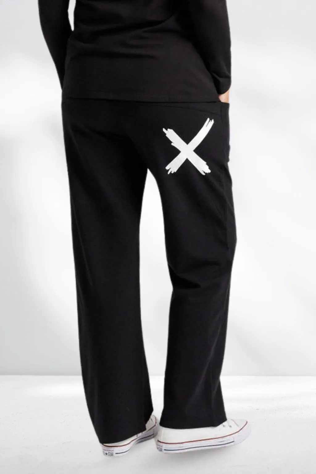 Homelee Avenue Pants Black White X