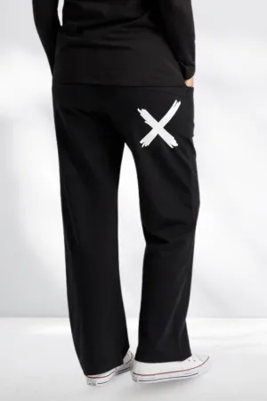 Homelee Avenue Pants Black White X