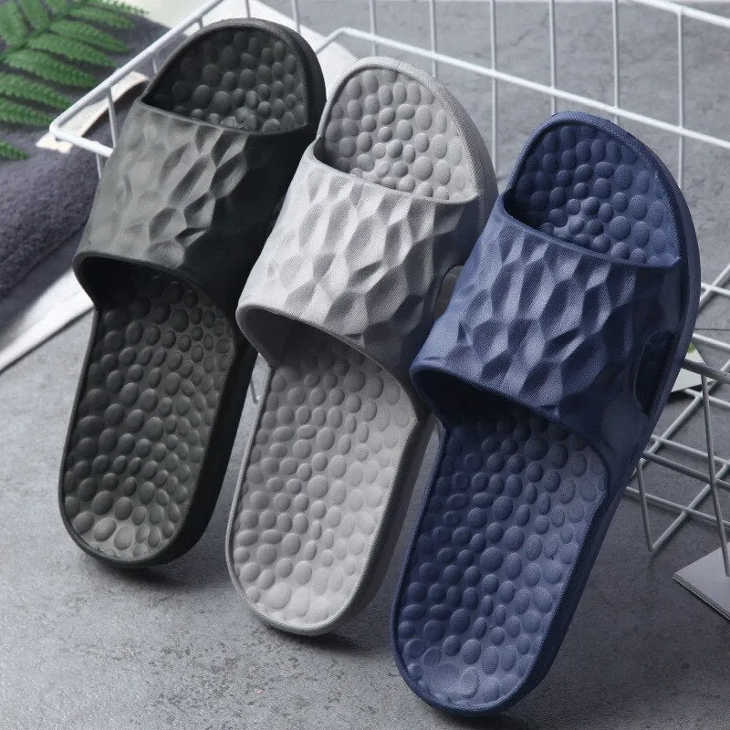 Indoor Eva Home Hotel Sandals and Slippers Non-slip Bathroom Slippers Flip Flop Shower Shoe