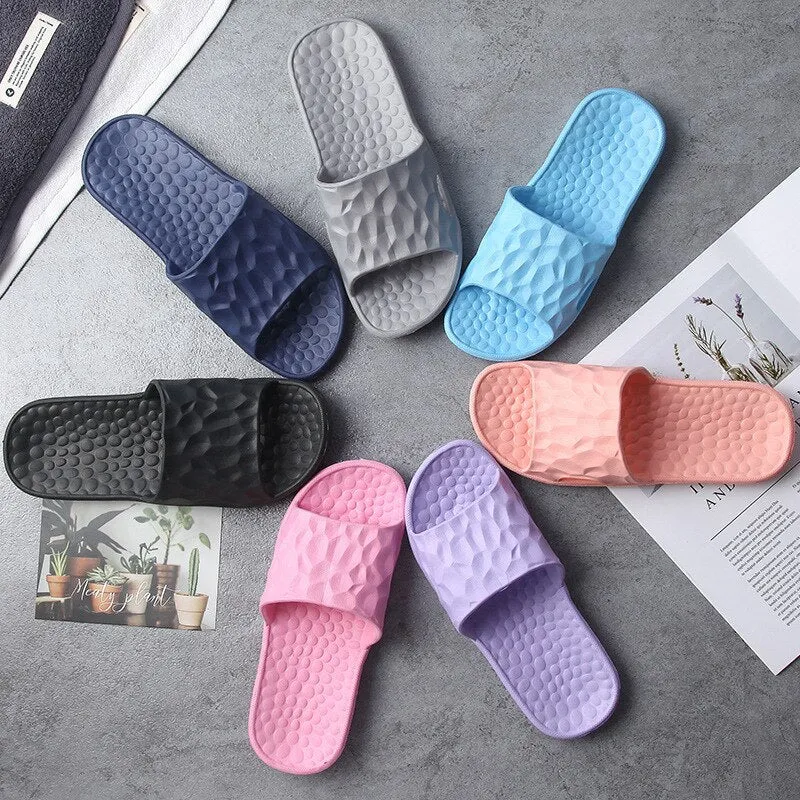 Indoor Eva Home Hotel Sandals and Slippers Non-slip Bathroom Slippers Flip Flop Shower Shoe