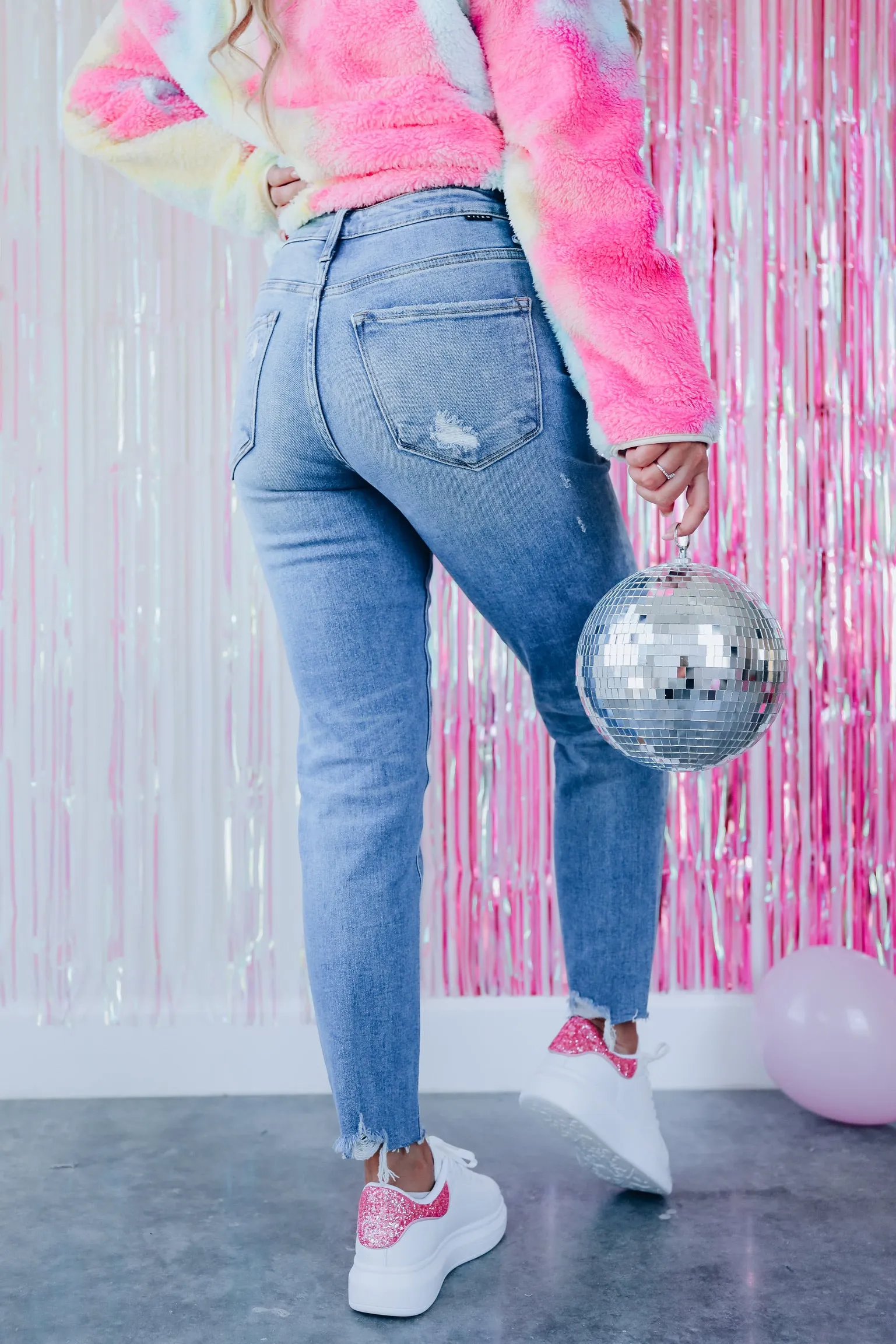 Katie Distressed Skinny Jeans - Medium