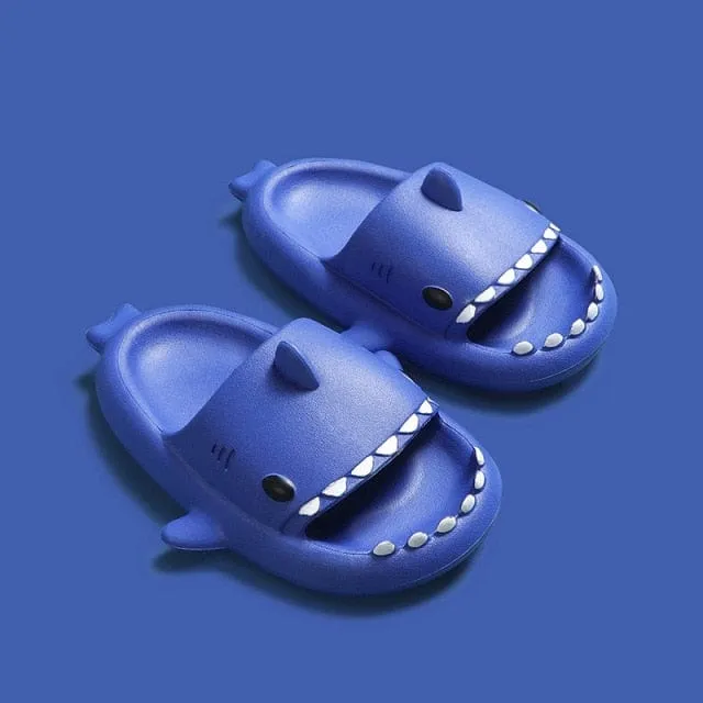 Kids 3D Shark Slippers