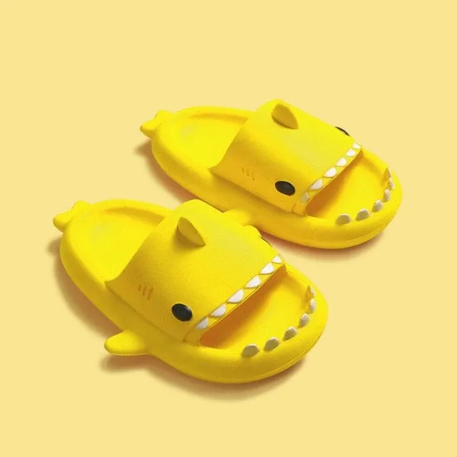 Kids 3D Shark Slippers