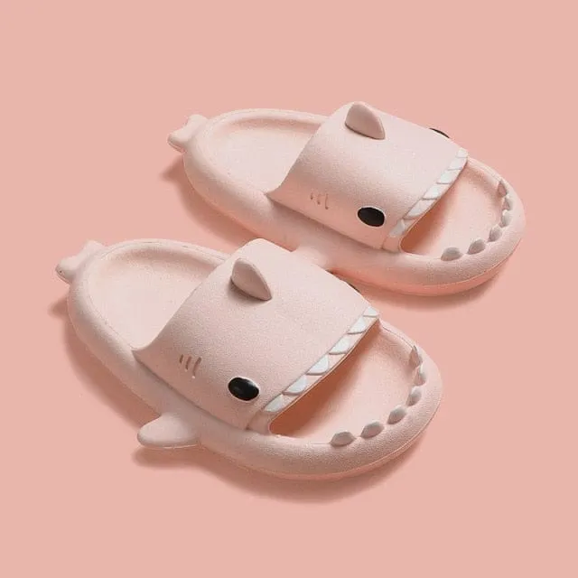 Kids 3D Shark Slippers