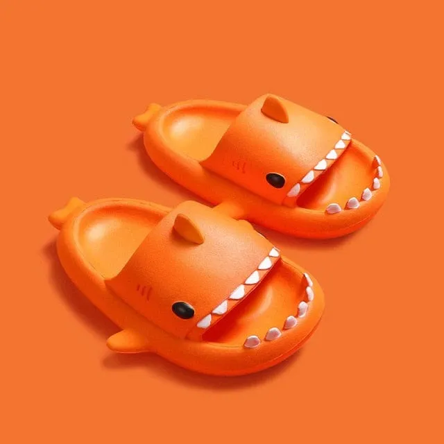 Kids 3D Shark Slippers