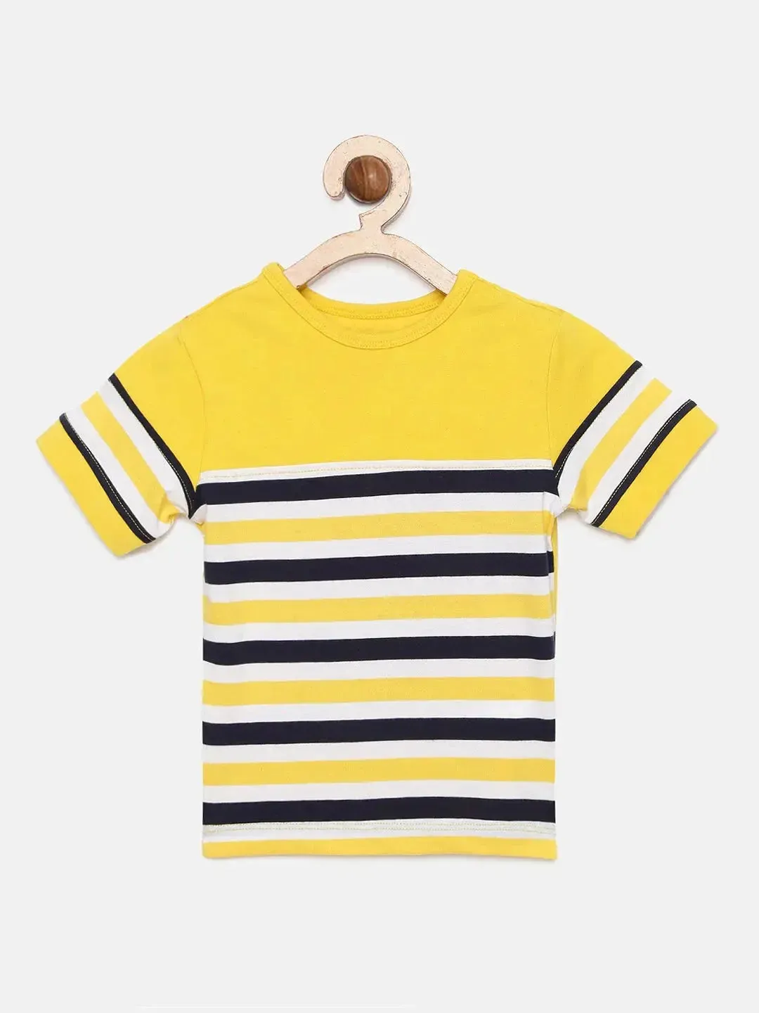Kids Combo Pack of 3 Round Neck Unisex Cotton T-Shirts ( Age 0-6 years)