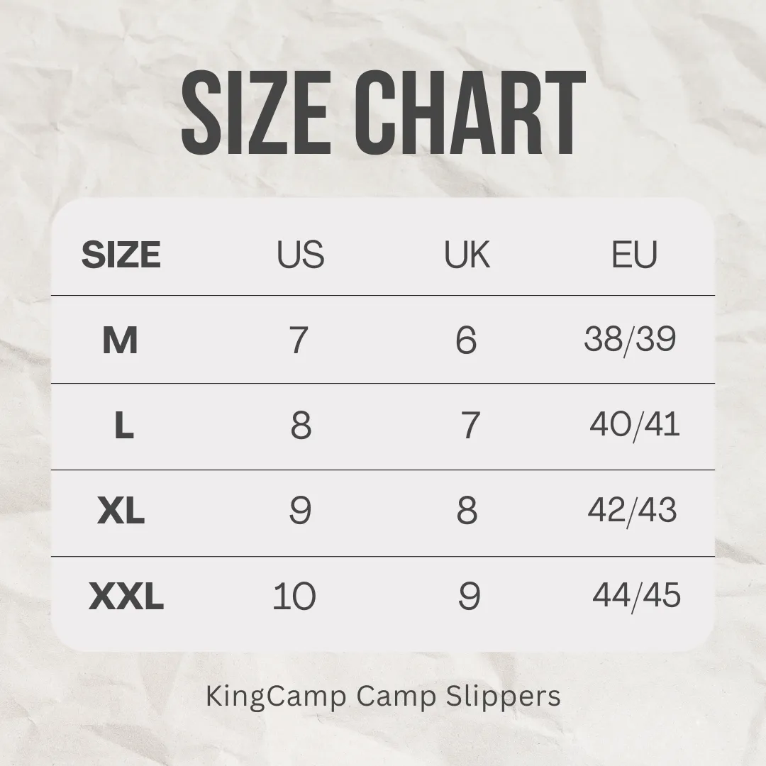 KingCamp VOLCAPETRA Waterproof Camp Slippers