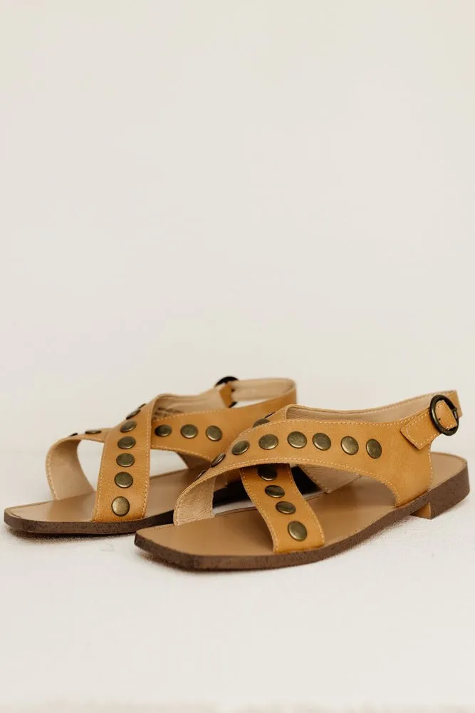 Kylie Sandals in Tan - FINAL SALE