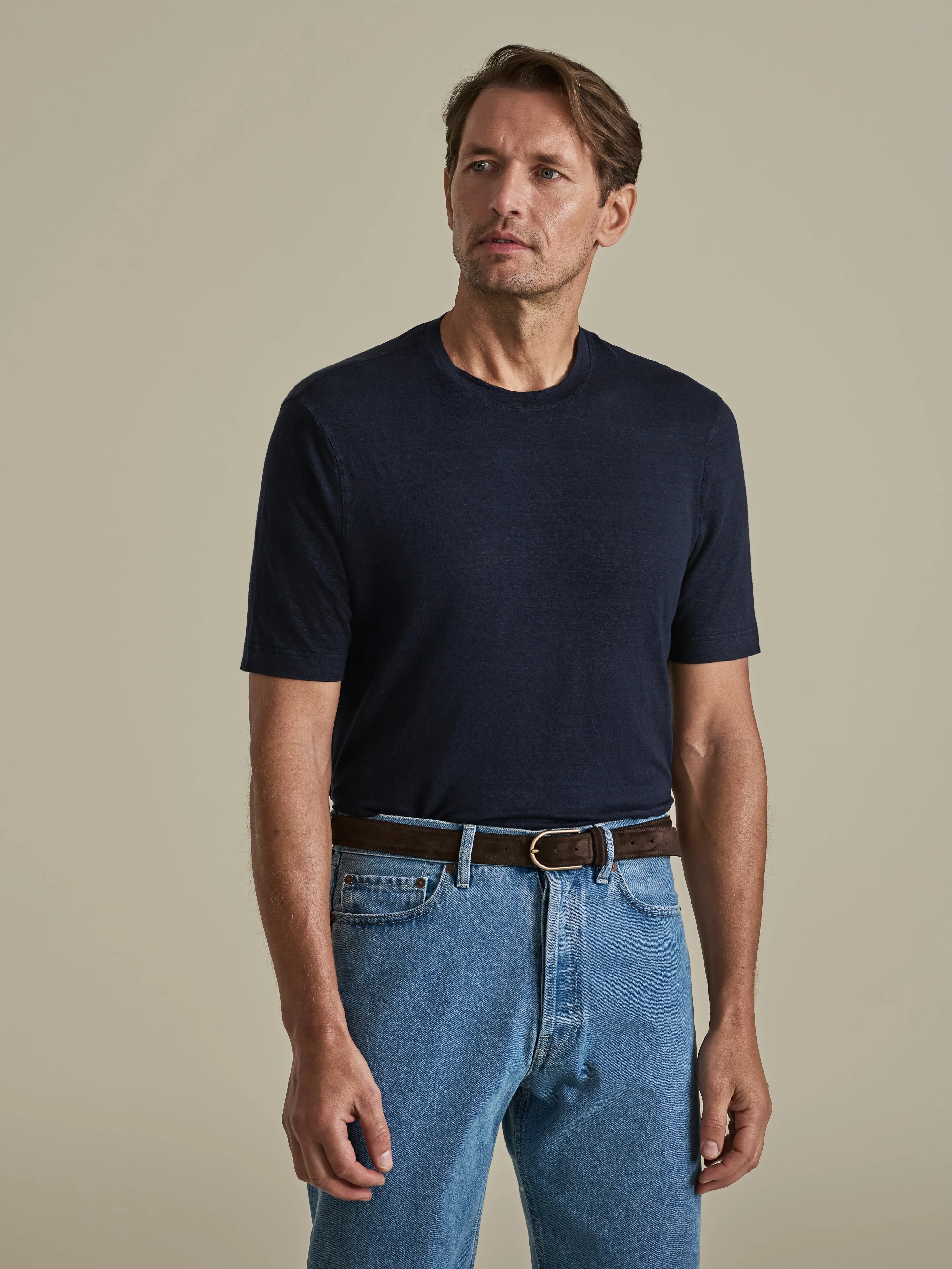 Linen Jersey T-Shirt