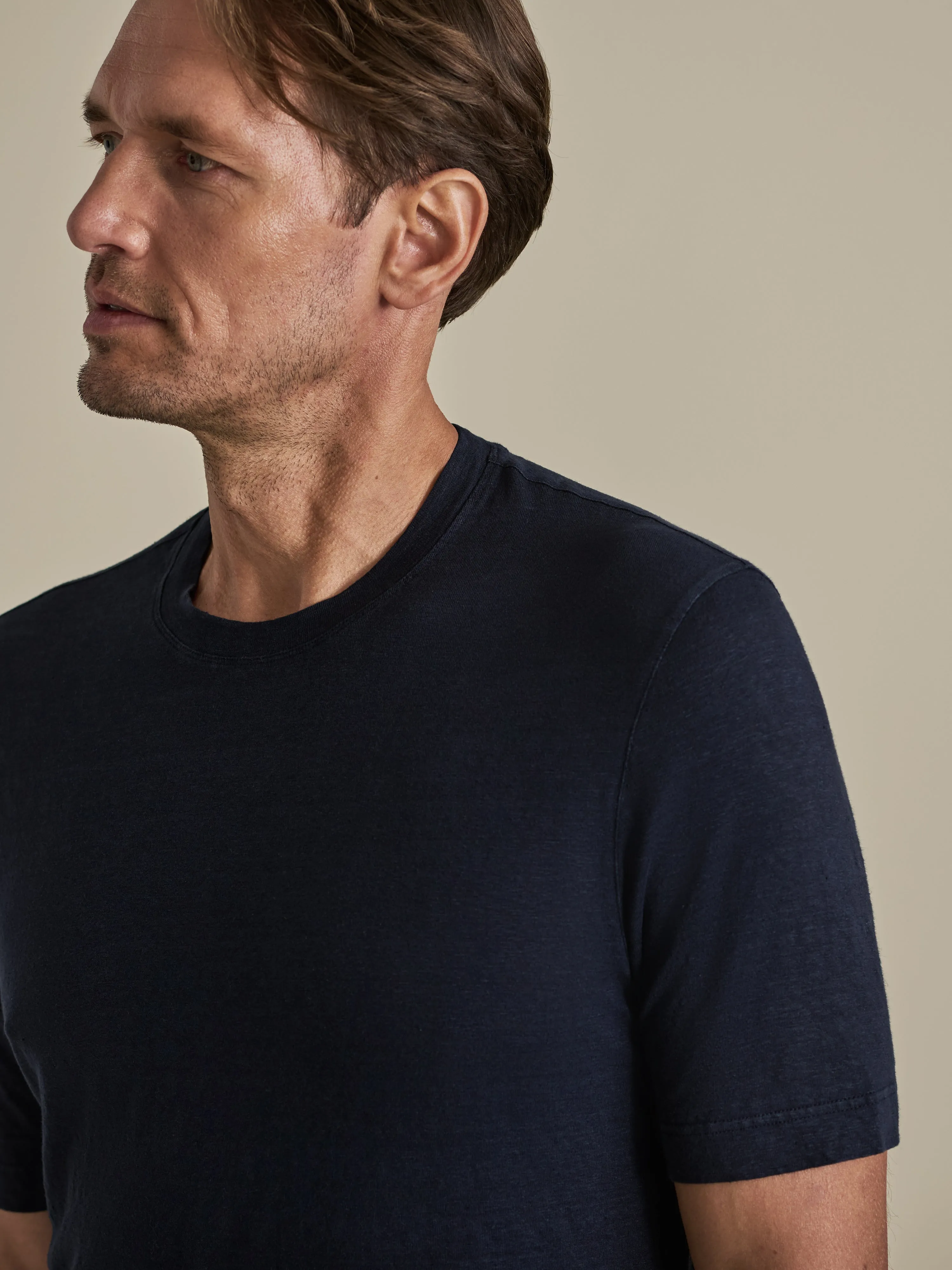 Linen Jersey T-Shirt